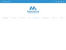 Tablet Screenshot of metropool.com